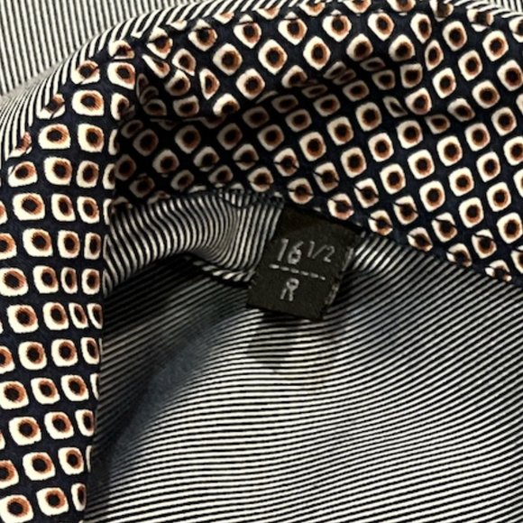 (16.5) SIMONS 🇨🇦 LE 31 Dress Shirt Contrast Collar and Cuff Size 16 1/2R - Picture 15 of 16